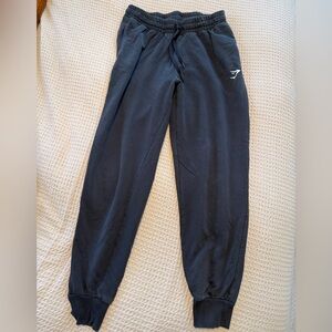 Gymshark Black Jogger Pants.